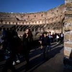 Teenage tourist caught trying to steal fragment of Rome’s Colosseum