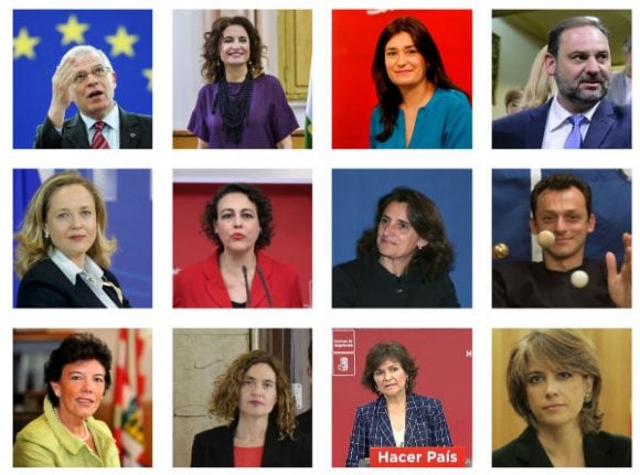 This is Spain’s new cabinet