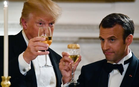 Macron says 'things moving forward' after G7 trade spat