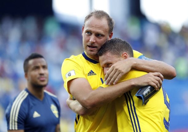 WATCH: Sweden star Marcus Berg’s four-year-old son in tears as dad makes World Cup debut