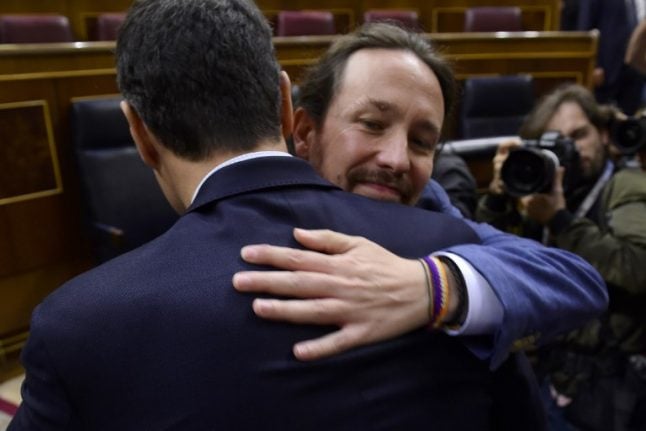 Podemos left out of new PM's government