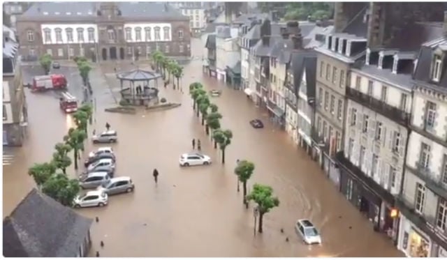 Brittany and eastern France braced as yet more violent storms roll in