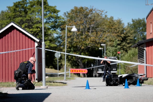 Returned Isis fighter held over Örebro shooting: reports