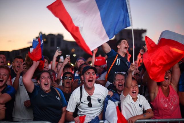 'Vive la France!': Deja vu as euphoric French fans party like it's 1998