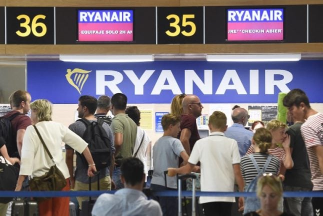 Ryanair strike grounds flights across Europe with Spain most affected