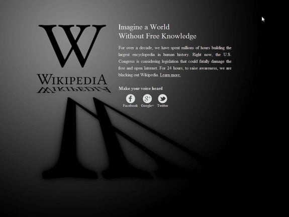 Noticed Wikipedia wasn’t working in Spain this morning? Here’s why