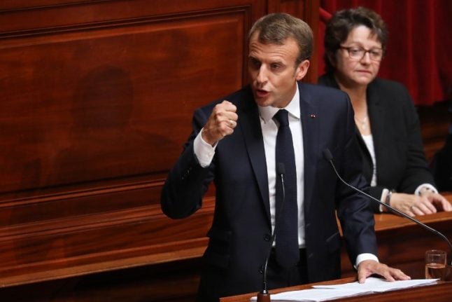 'Humble' Macron responds to critics in Versailles palace address