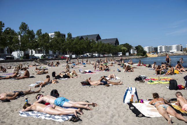 Danish 'heatwave and tropical nights' forecast