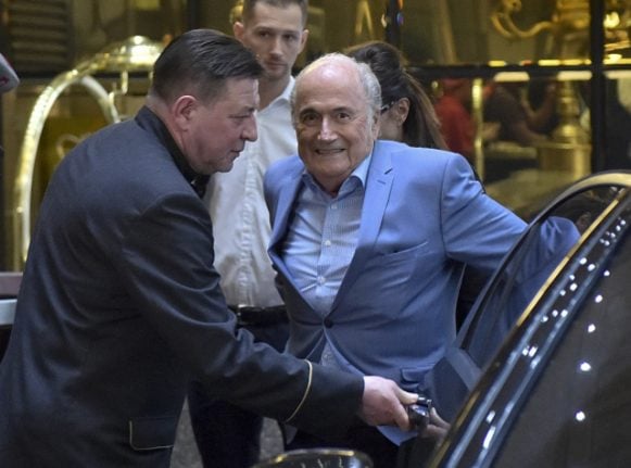 'It's football, not politics': Blatter criticises Swedish government for World Cup boycott
