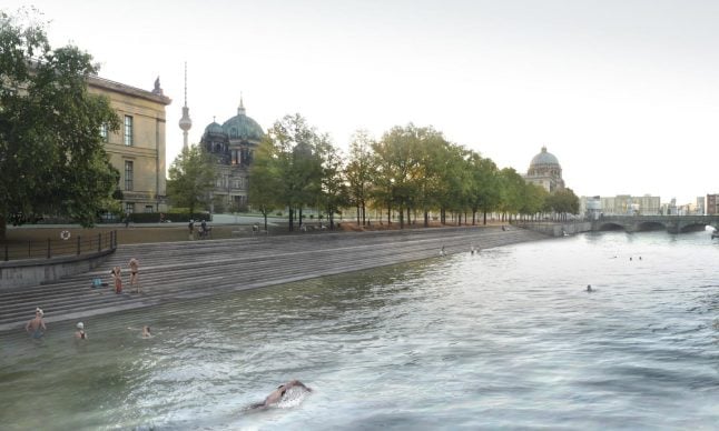 The ambitious plan to turn Berlin’s central canal into a giant swimming pool