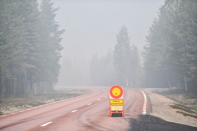 How volunteers are helping to fight Sweden's wildfires