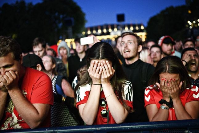 ‘We let Schmeichel down’: Denmark exit World Cup despite goalkeeper’s heroics