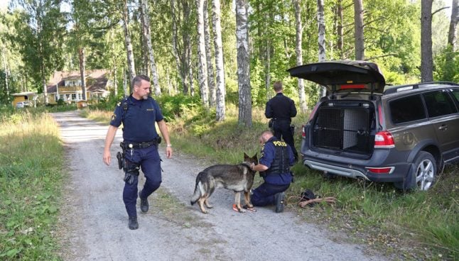 Swedish police search for escaped murder suspect