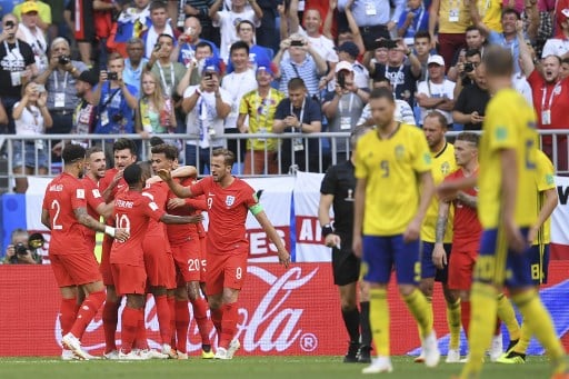 England beat Sweden 2-0 to reach World Cup semi-finals