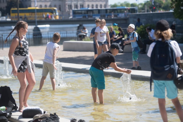 Sweden issues 'unusual' weather warning as heatwave continues