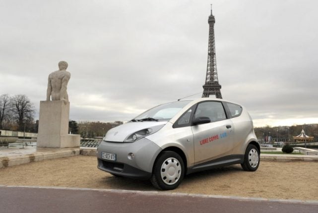 Autolib cars to be taken off Paris streets at midnight