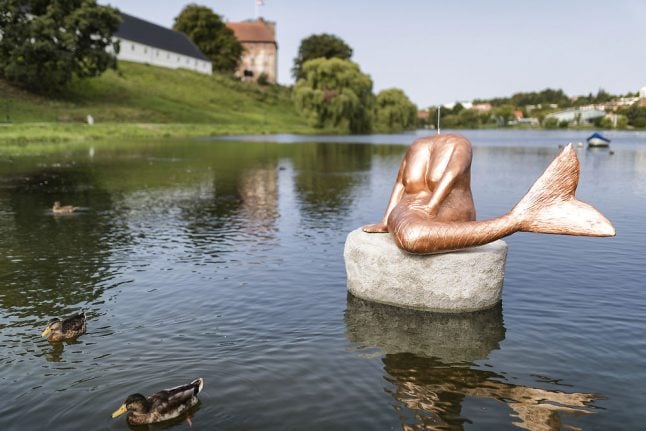 Danish artist tracks down missing head from mermaid sculpture