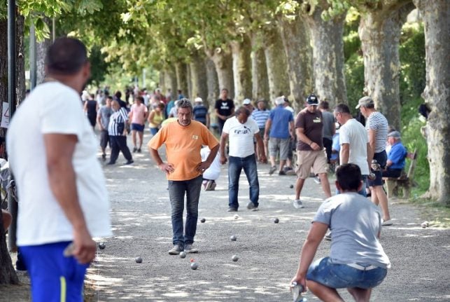French mayor bans 'noisy' pétanque playing during anti-social hours
