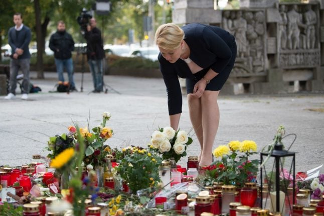 Families Minister becomes first government official to visit site of Chemnitz stabbing