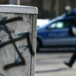 Swastikas sprayed at site of Syrian child’s death cause outrage