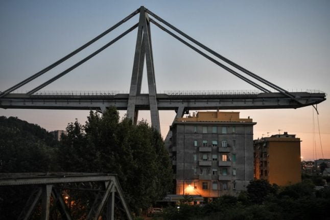 Collapsed Genoa bridge to be demolished within 30 days