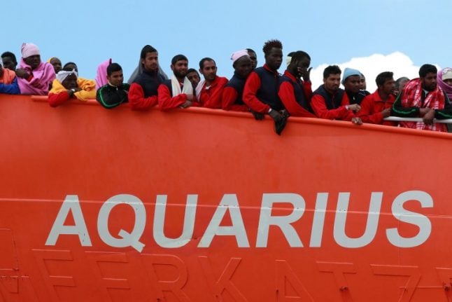 French NGO vows nothing will stop Aquarius migrant rescues