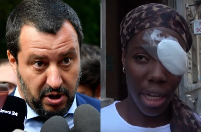 Italy's Salvini demands apology after declaring athlete egg attack 'not racist'