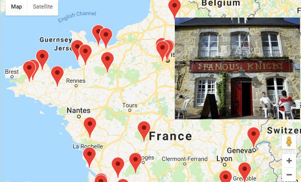 Where to find the best pubs around France