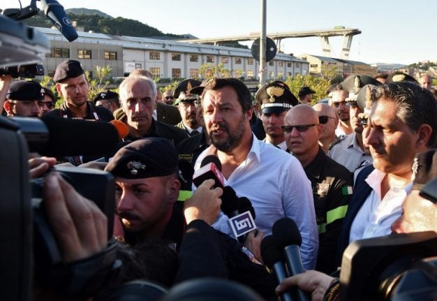 Government divided over motorways contractor in wake of Genoa tragedy