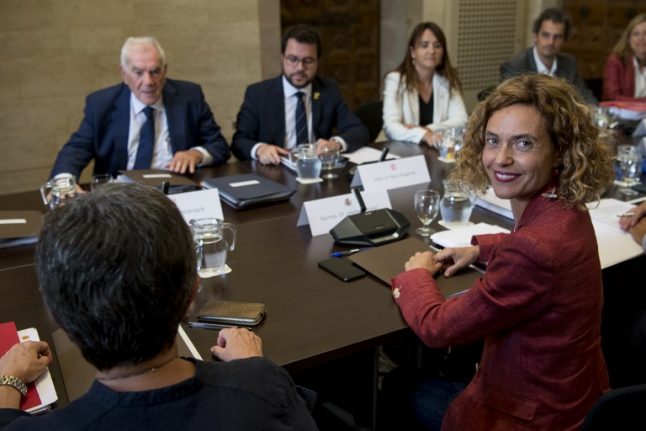 Madrid begins talks with Catalan separatist leaders