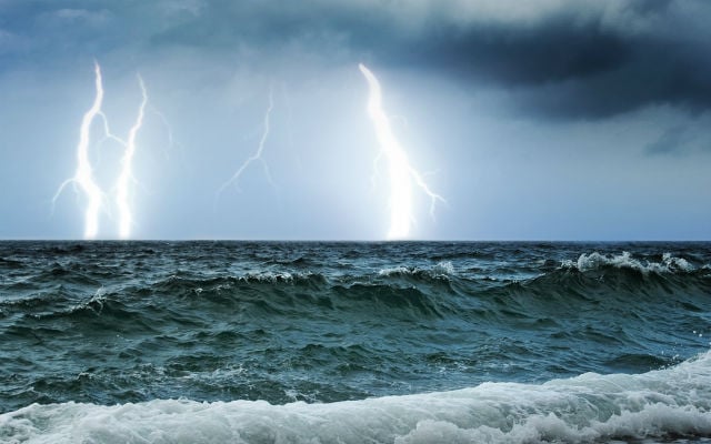 Storms forecast on east coast for Ferragosto summer holiday