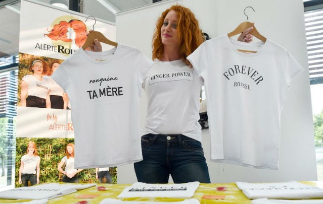 'Le poil de carotte': redheads unite at France's Red Love festival