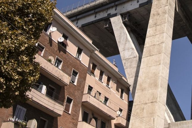 Genoa bridge collapse: Fears that 'creaking' pillar could be unstable