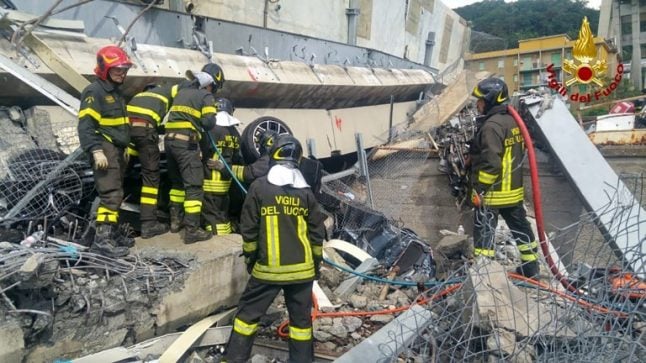 Update: Four French dead in Italy bridge collapse tragedy
