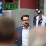 Protesters target Sweden Democrats and Alternative for Sweden with eggs and tomatoes