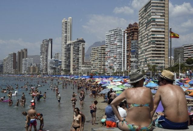 Spain receives a million fewer tourists than expected in July