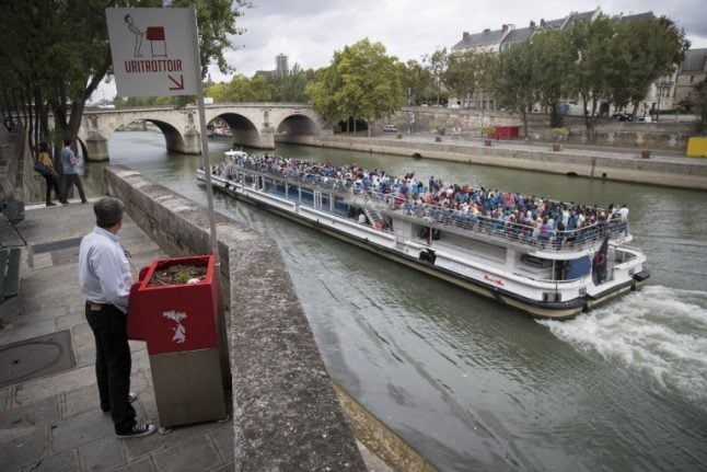 Paris's eco-friendly urinals spark sniggers and seething