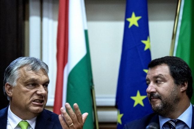 Italy's Salvini allies with Hungary on anti-migration manifesto