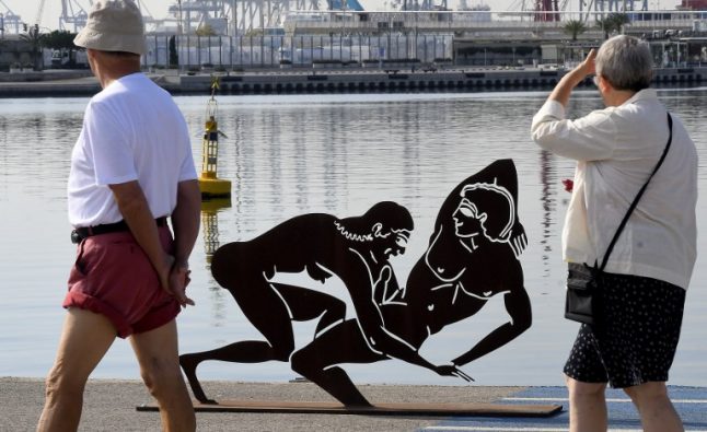 IN PICS: Ancient Greece-inspired erotic art sparks debate in Valencia
