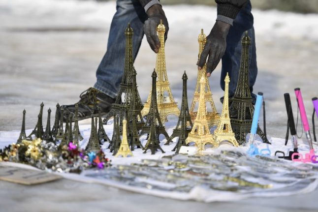 Police in Paris seize 20 tonnes of miniature Eiffel Towers