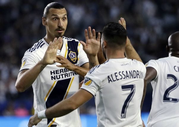 Frustrated Ibrahimovic coy on Galaxy future