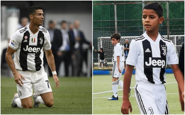 Ronaldo Jr outshines dad with four goals on Juve debut