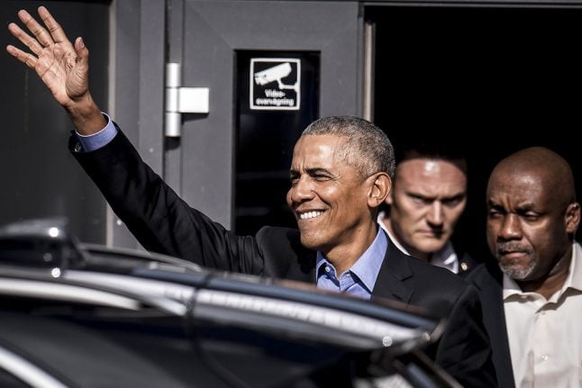 Obama uses Denmark speech to warn against 'racial', 'nationalistic' politics