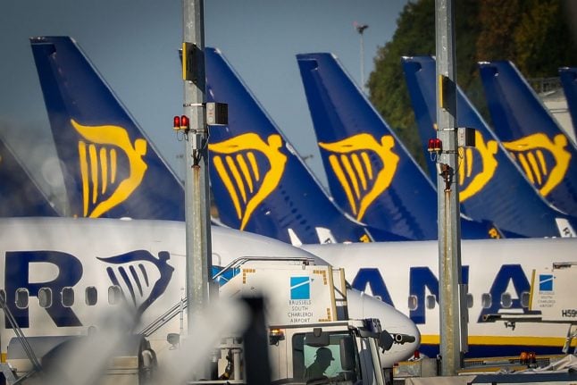German unions call for strike against Ryanair Wednesday