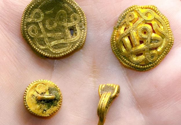Amateur Danish archaeologist finds 1,500 year-old treasure