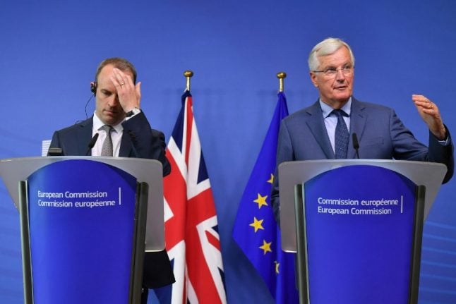 EU's Barnier open to brief extension of Brexit talks