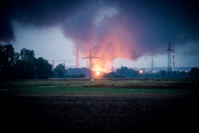Eight injured in blast and ensuing blaze at German refinery