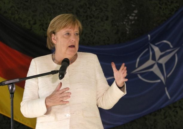 German troops face Russian 'hybrid war' in Lithuania: Merkel