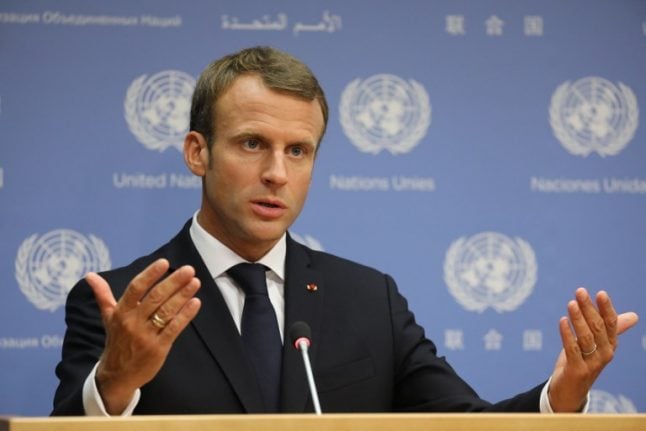 Macron rebukes Trump's world view at UN assembly