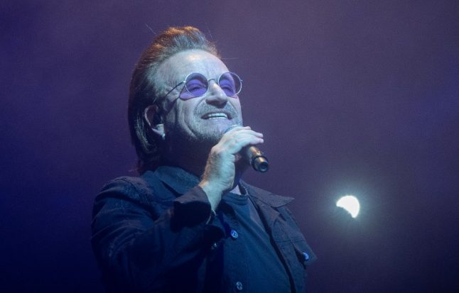 U2 cancels Berlin show after Bono loses his voice